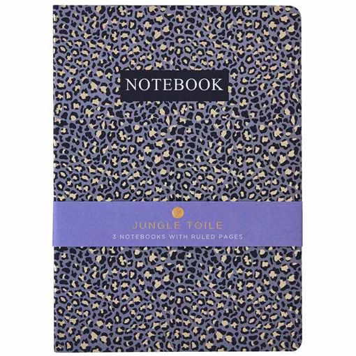 Picture of JUNGLE NOTEBOOK A4 3 PACK